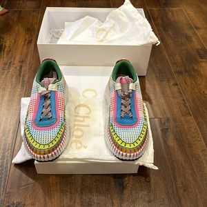 Chloe sneaker  Size 37 Color Happy Yellow New never worn